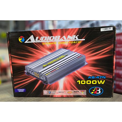 product_image_name-Audiobank-AB-47N 1000Watts Bridgeable Powerful 4 Channel Amplifier Class AB - (2 Ohm stable in stereo Mode and 4 Ohm stable in Bridged Mono mode)-1