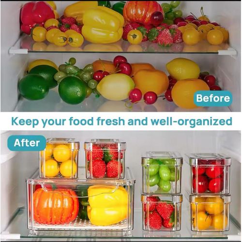 product_image_name-Generic-7pc BPA-Free Stackable Acrylic Fridge Organizer  transparent-3