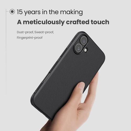 product_image_name-Nilkin-Case For Apple IPhone 16 Plus (6.7" Inch) Super Frosted Shield Pro Hard Back Soft Border (PC + TPU) Shock Absorb Cover Raised Bezel Camera Protect PC-4