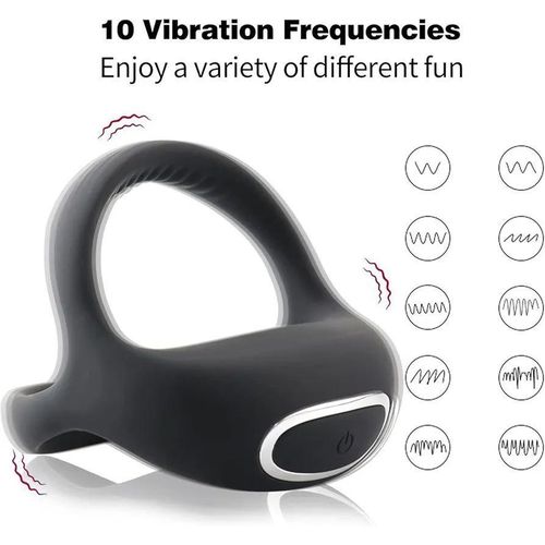 Generic Vibrating Rings Lock Ring, Ring Vibrators, Silicone
