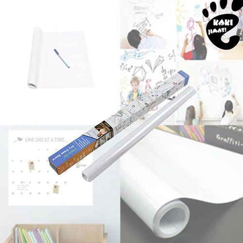 Generic Whiteboard Removable Erasable Wall Sticker Self-Adhesive @ Best  Price Online