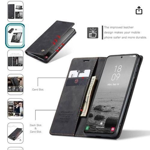 product_image_name-Generic-Tecno Camon 30 Pro 5G Case, CaseMe Wallet Flip Phone Cover with Soft PU Leather Magnetic Stand and ID Credit Card Slots Holder-2