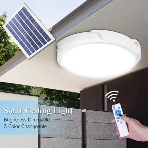 product_image_name-Generic-MODI 36W LED Solar Ceiling Light Outdoor Indoor Solar Lamp Dimmable With Panel-3