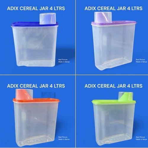 product_image_name-Adix-4PCS Cereal Jars 4 Litres-Random color selection-1