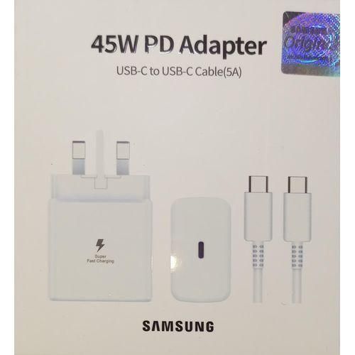 product_image_name-Samsung-45 Watts Super Fast Charging Adapter With C-C Cable-1