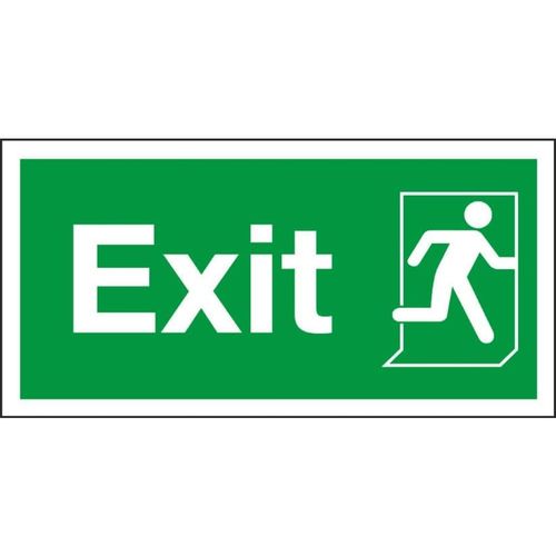 product_image_name-Generic-Entrance & Exit Self-Adhesive Sign Stickers-2