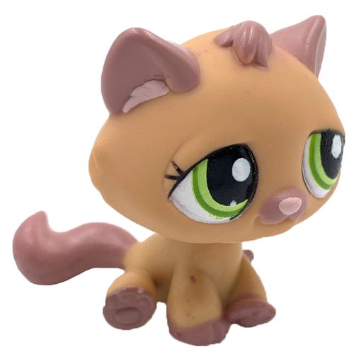 LPS CAT rare Littlest pet shop cute toys standing short hair cat