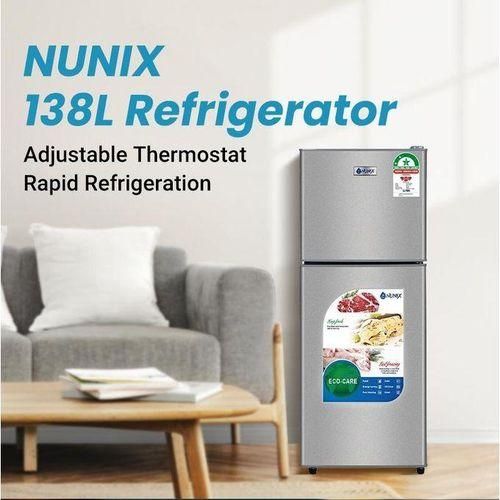 product_image_name-Nunix-Fridge-Double Door Refrigerator -3