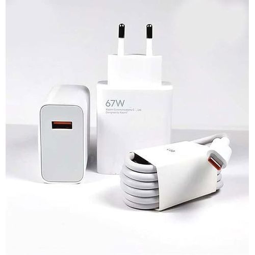 33w 67w Xiaomi Fast Charger Original Mi Turbo Charge Eu Phone