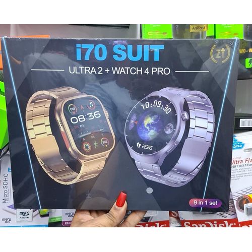 Generic i70 Suit Ultra 2 + Watch 4 Pro Smartwatch Set with