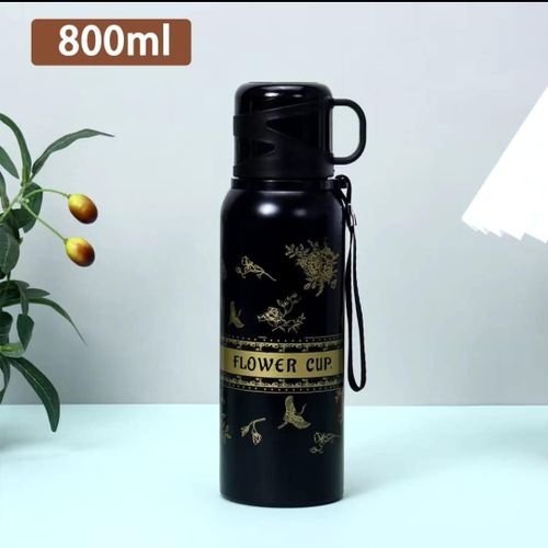 product_image_name-Generic-600ml Black Flower Vacuum Flask-5