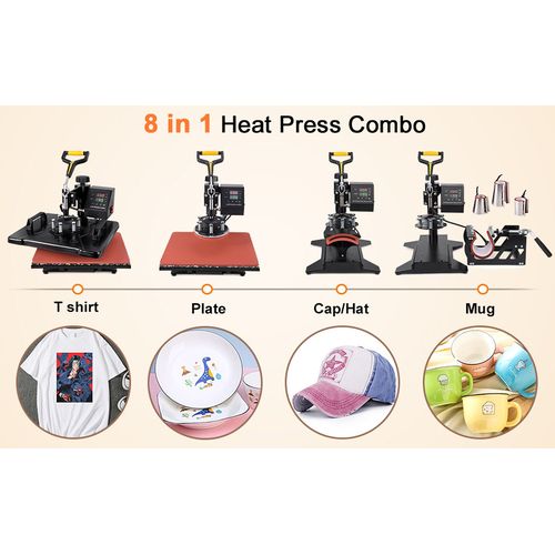 product_image_name-Generic-8 In 1 Combo Heat Press Machine Magic Cup T-shirt Mug Cap Plate T-shirt Printing-1