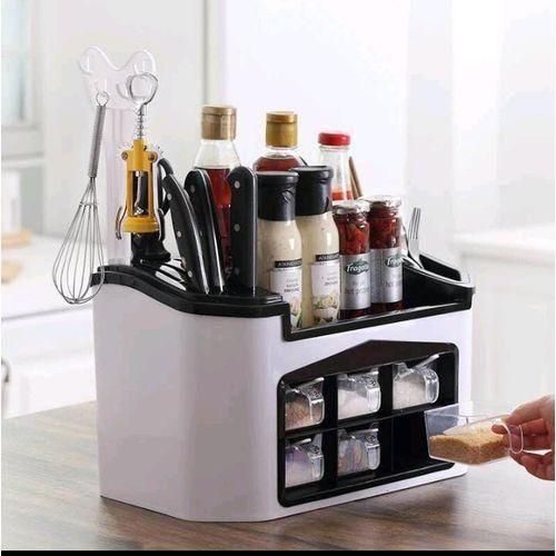 product_image_name-Generic-Multifunction Seasoning/Spice Storage Rack Cutlery Holder Set-2