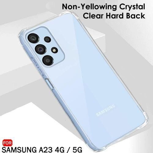product_image_name-Generic-Crystal Clear Hard PC Back Cover Case for Samsung Galaxy A23-2