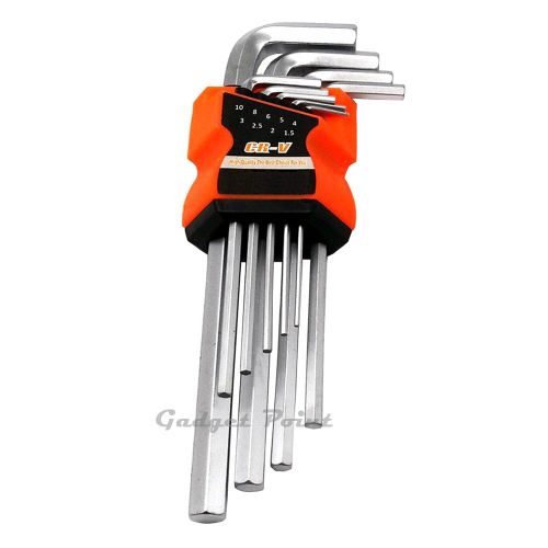 Generic Hex Allen Key Wrench Set T10 T50 9PCs Best Price Online