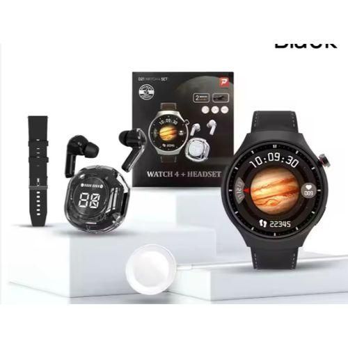 product_image_name-Generic-New Smartwatch 4 SET Smart Watches With Earbuds Dual Watchbands 1.52 INCH Dial Heart Rate Health Track Rsmartwatch 2025 Comes With Earbuds For FREE-1