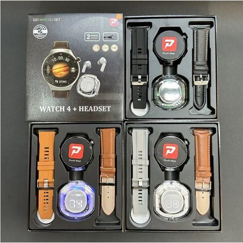 product_image_name-Generic-New Smartwatch 4 SET Smart Watches With Earbuds Dual Watchbands 1.52 INCH Dial Heart Rate Health Track Rsmartwatch 2025 Comes With Earbuds For FREE-5