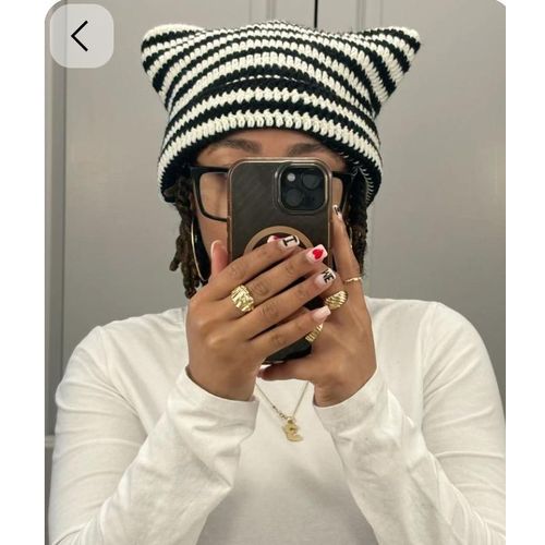 product_image_name-Handmade-Unisex cat Ears crochet beanies-1