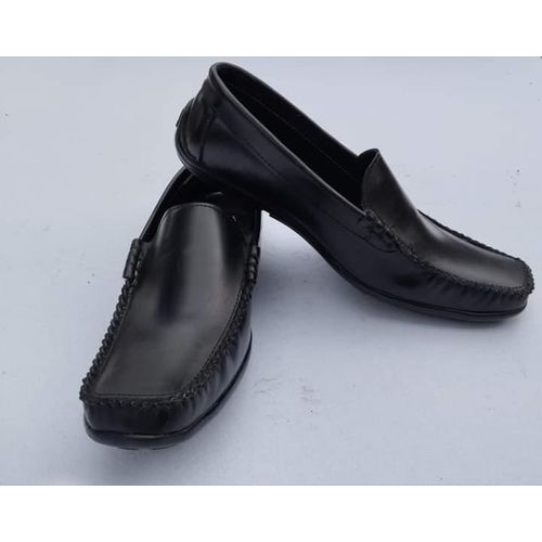 product_image_name-Generic-Black Men's  Loofers Shoes-1