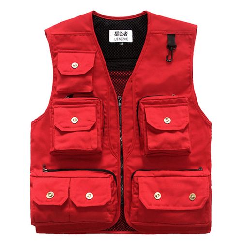 Generic Outdoors Sport Casual Fishing Vest Jacket Men's Travel Pographer  Quick Dry @ Best Price Online