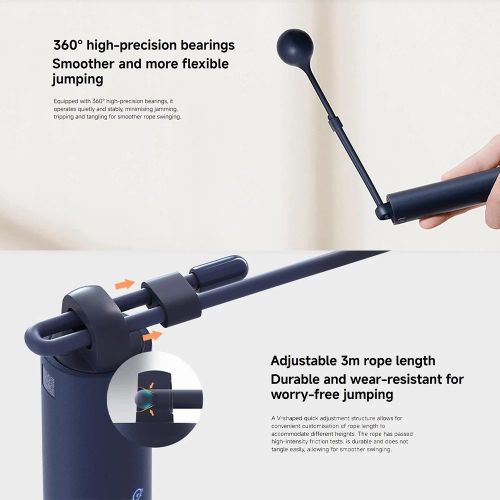 product_image_name-XIAOMI-Smart Jump Rope, smart App Data Tracking, long Battery Life-5