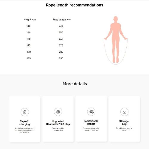 product_image_name-XIAOMI-Smart Jump Rope, smart App Data Tracking, long Battery Life-6