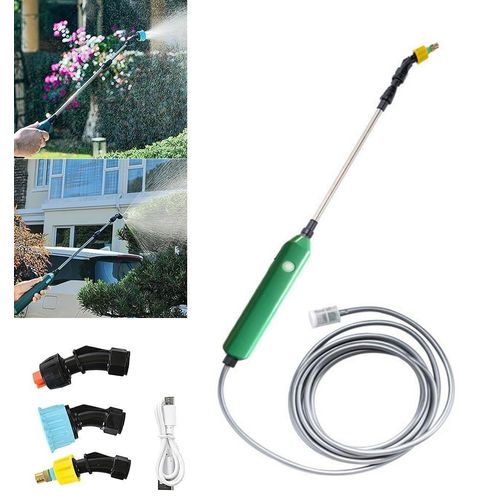 product_image_name-Generic-Portable Electric Garden Sprayer with 3 Nozzles and 3m Hose - For Yard Lawn Care-1