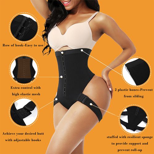 Cuff Tummy Trainer Femme Exceptional Shapewear 99% Unseen Quickly Lift The  Hips and Tighten Butt Out (Black, S) : : Clothing, Shoes &  Accessories