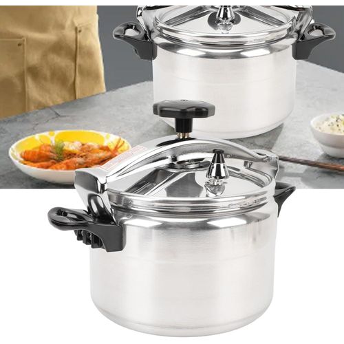 Generic 2 handle Non explosive pressure cookers 7 LITERS Capacity stainless steel pressure cooker Super safety lock Explosion proof Suitable for All Hob Types Best Price Online Jumia Kenya