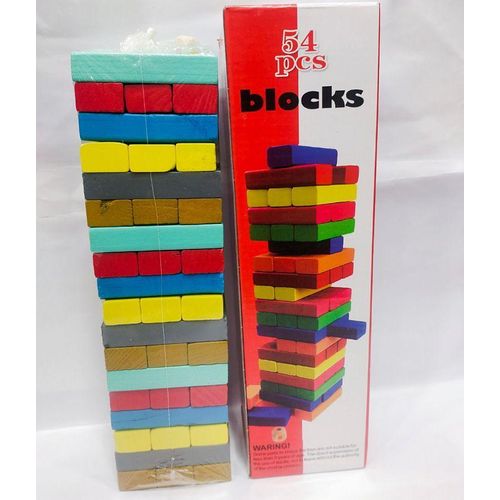 product_image_name-Brain Games-54 pcs wooden Jenga Block-1