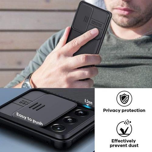 product_image_name-Generic-Nilkin  Case for Galaxy S21 Ultra 6.8 inch, CamShield Pro For Samsung  S21 Ultra 5G Phone Case with Slide Camera Cover-3