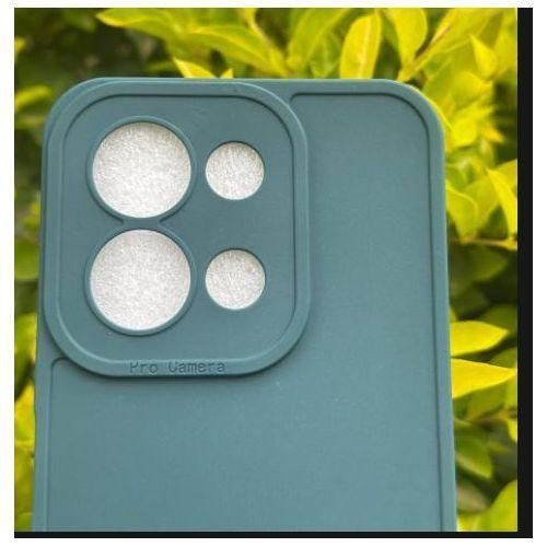 product_image_name-Redmi-Xiaomi 15c Soft Silicone Back cover/Case Green -2