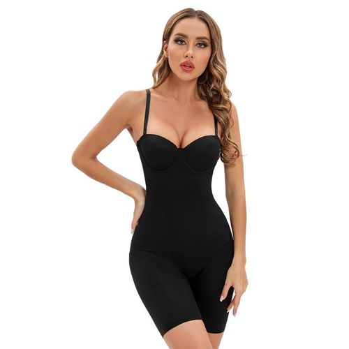 Fashion Women Playsuit Casual Body Shapewear Bodysuit Skinny Romper With  Cup Fitness Slimming Shapers Comfortable Stretch Underwear @ Best Price  Online