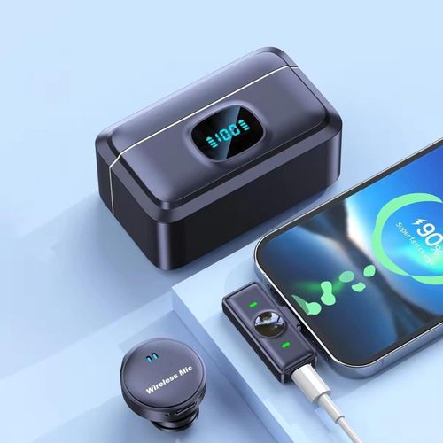 product_image_name-Generic-Professional Wireless Microphone for Clear Audio Capture  Ideal for Recording, Interviews & Live Events-1