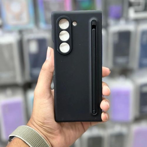 product_image_name-Samsung-Galaxy Z Fold 7 Official Slim Stylus S Pen Case/Cover-Black-1