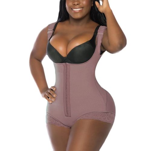 Fashion Women'S Shapewear Adjustable Shoulder Strap Strong Compression  Skims Slimming Bodysuit Women Lace Waist Trainer @ Best Price Online