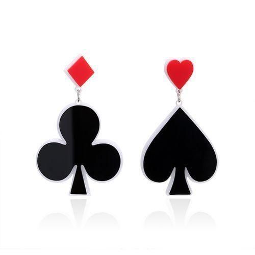 Generic Fashion Women Poker Spade Club Diamond Heart Dangle Drop Best Price Online Jumia Kenya