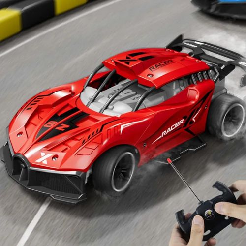 product_image_name-Generic-Rechargeable remote control car battery included simulation skeleton four way rc car toy boys girls kids gift -3