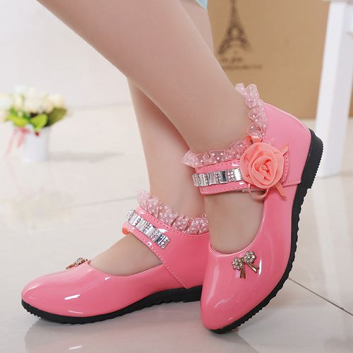 Children Sandals Rhinestone Bow Wedding Princess Girls Kids Sandal Party  Dance Baby Student Flats Kids Performance Toddler Shoe - AliExpress