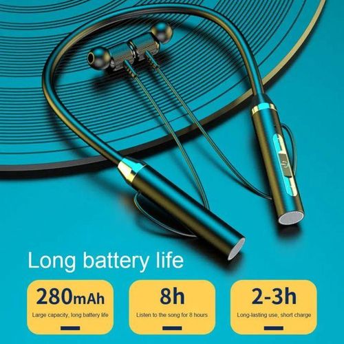 Generic Bluetooth Long Battery Neckband Earphones With Mic Best Price Online Jumia Kenya