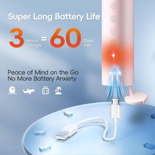 product_image_name-Generic-Electric Toothbrushes With 4 Brush Heads-5