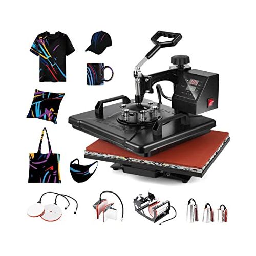 product_image_name-Generic-8-IN-1 Combo Heat Press Machine 15"x12" Sublimation Transfer T-Shirt Mug Plate,+-2