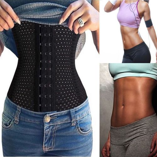 Slim Body Shaper Corset With Tummy Control Belt And Abdomen