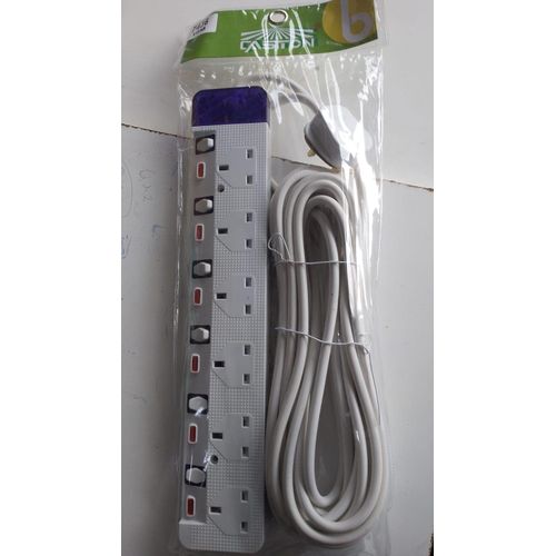 product_image_name-Generic-Caston 6-Way Socket Power Extension Cable 10M-1
