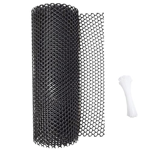 Generic Plastic Chicken Wire Mesh Hexagonal Lightweight Protective Decor  Black @ Best Price Online