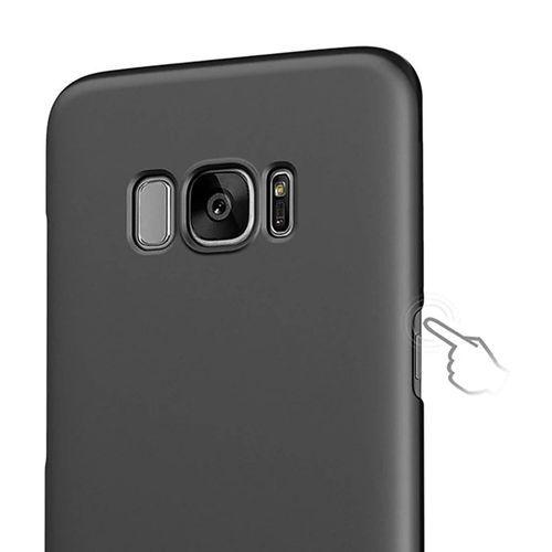 product_image_name-Generic-Silicone Slim Fit Cover  for Samsung Galaxy S8 - Black-4