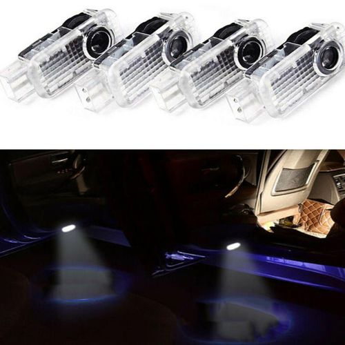 Generic 4PCS Car Door Welcome Lights Courtesy LED Projector Ghost