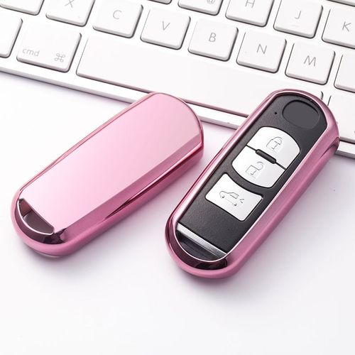 Mazda Car key cover Pink