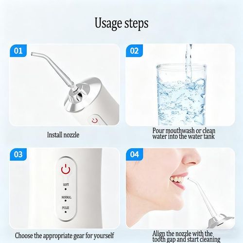 product_image_name-Generic-Intelligent dental irrigator, electric dental cleaner, portable dental irrigator, orthodontic prevention of dental nodules-7