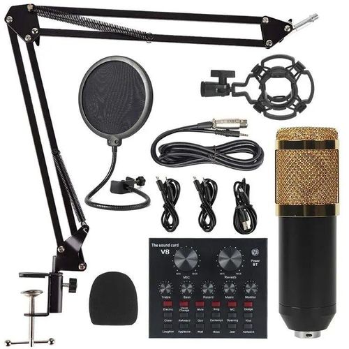 product_image_name-Generic-BM800 Condenser Microphone V8 Sound Card For Content Creators-1